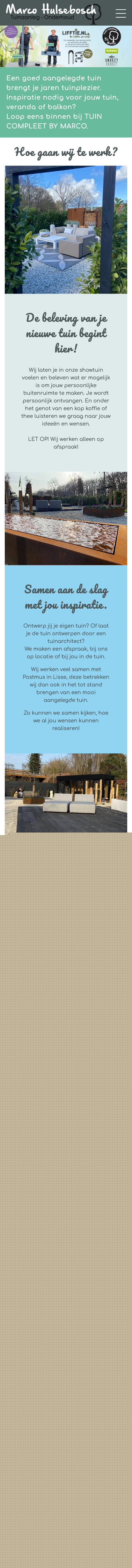 Website mobile voorbeeld
