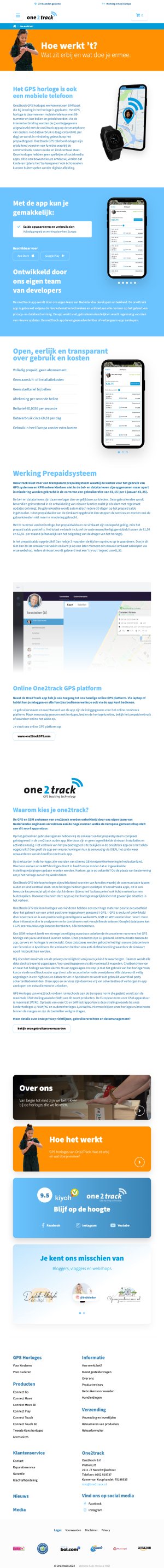 Website One2track